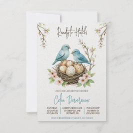 Redo till Hatch! Fågelstövel för matning av ljus Inbjudningar