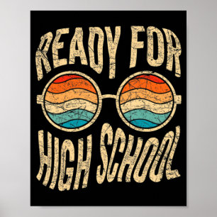 Redo till High School Back to school Freshman High Poster