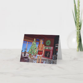 Redo till jul. Julkort Kort