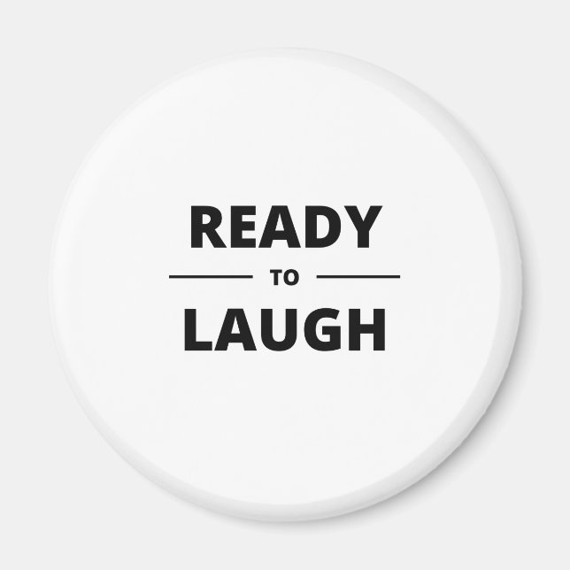 REDO TILL LAUGH MAGNET (Framsidan)