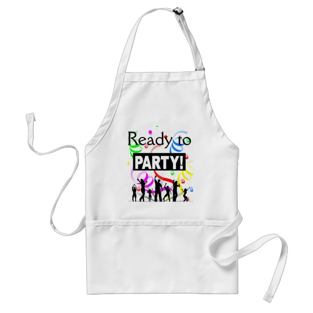Redo till Party Apron Förkläde (Framsidan)