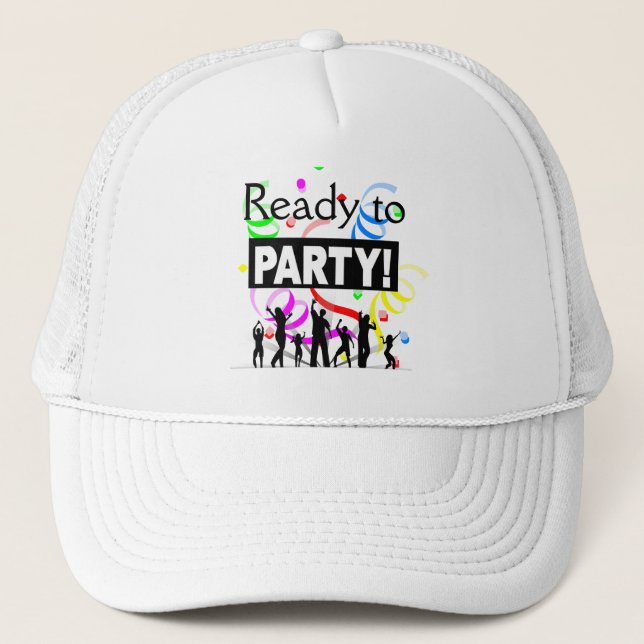Redo till Party Truckerkeps (Framsida)
