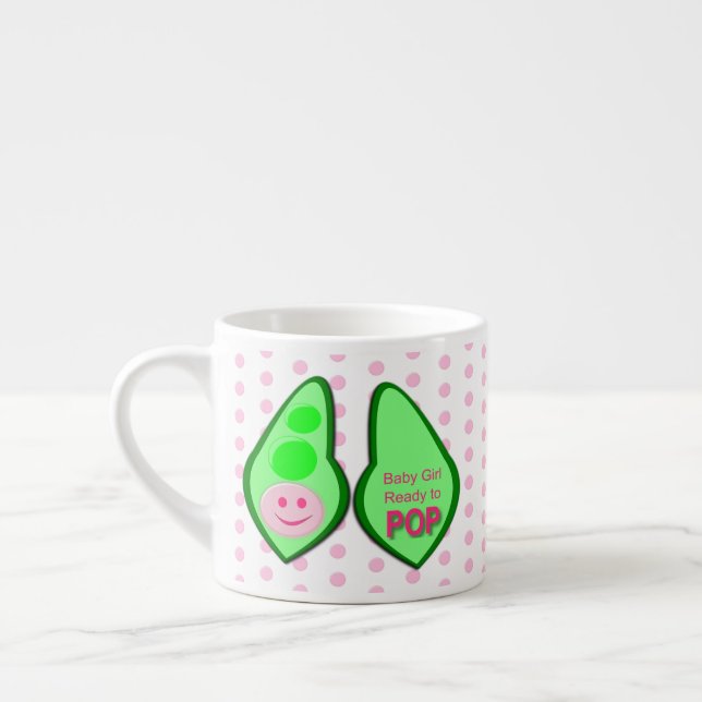Redo till Pop Flicka Rosa Pea Espressomugg (Vänster)