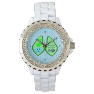Redo till Pop Pojke Blue Pea Armbandsur