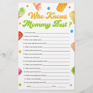 Redo till popup Baby Shower som känner Mammans bäs