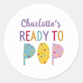 Redo till popup-väljare runt klistermärke