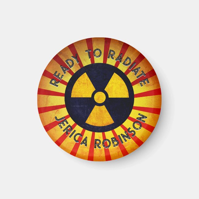 Redo till Radiate Studenten Magnet (Framsidan)