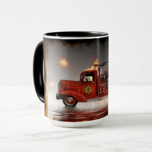 Redo till Roll i Vegas - Fire Lastbil Coffee Mugg
