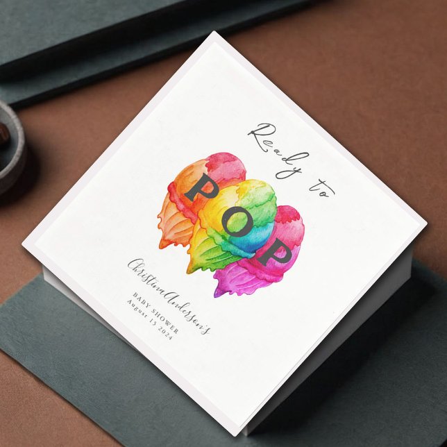 Redo till Rosa för glansövertoning av glassbildskä Pappersservett (Skapare uppladdad)