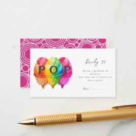 Redo till Rosa för glansövertoning av glassbildskä Tilläggskort