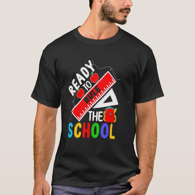 Redo till skolregeln t shirt (Framsida)