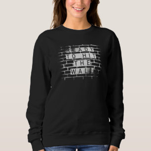 Redo till Slå väggspår som kör Marathon T Shirt