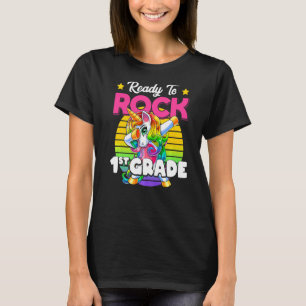 Redo till Sten 1:a Klass-dabbhögen Unicorn tillbak T Shirt