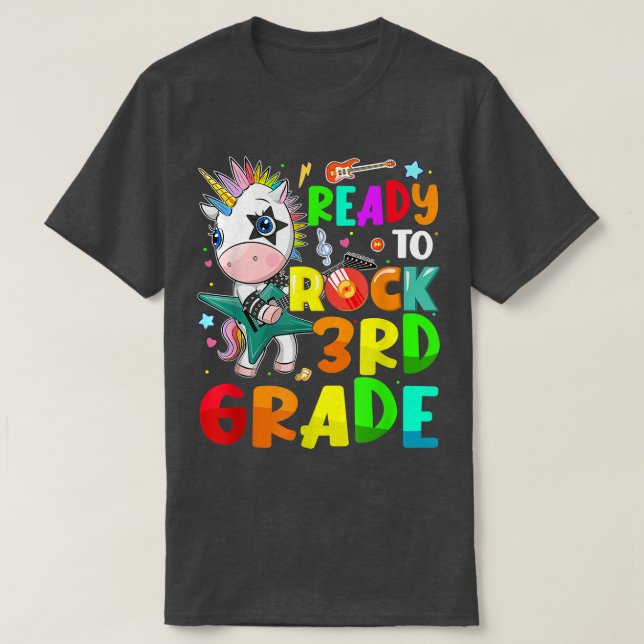 Redo till Sten 3:e Klass-majsenergidagen T Shirt (Design framsida)