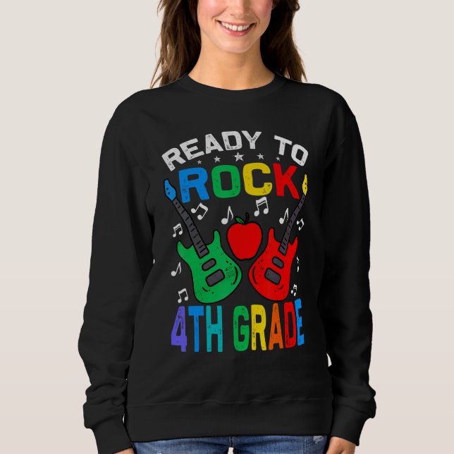 Redo till Sten 4:e Guitar Klass T Shirt (Framsida)