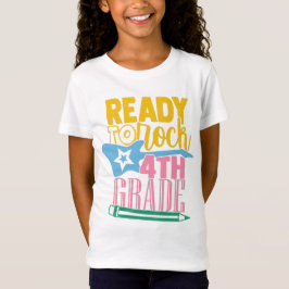 Redo till Sten 4:e Klass - Back to school T Shirt