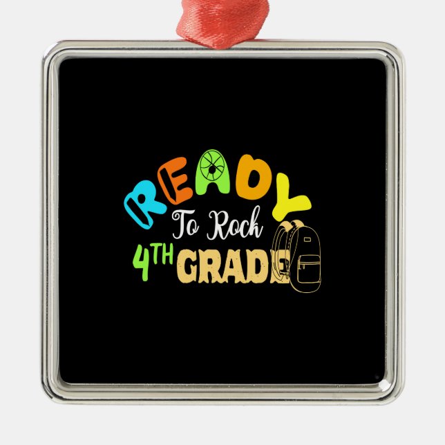 Redo till Sten 4:e Klass Julgransprydnad Metall (Framsidan)