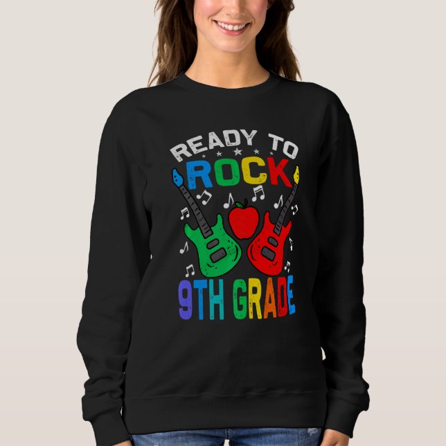 Redo till Sten 9:e Guitar Klass T Shirt (Framsida)
