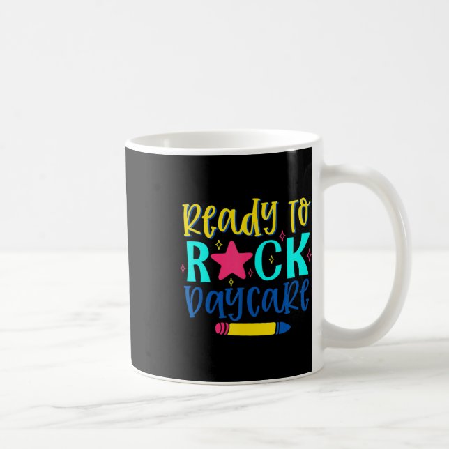 Redo till Sten Daycare Back to school, första dage Kaffemugg (Höger)