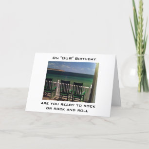REDO TILL STEN ELLER STEN/ROLL MUTUAL BIRTHDAY KORT