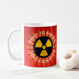 Redo till strålningsradiografi kaffemugg