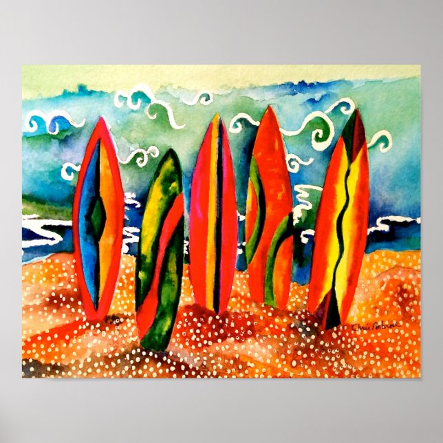 Redo till Surfa Poster (Framsidan)