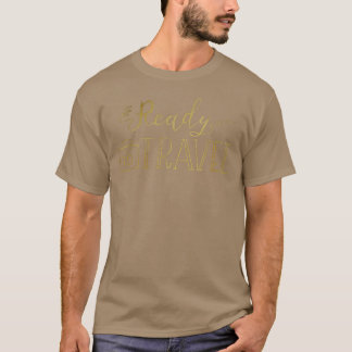 Redo till Travel Roligt Avslappnad Novelty Graphic T Shirt