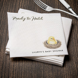 Redo till Vår  Chick Babykläder för Gult Pappersservett
