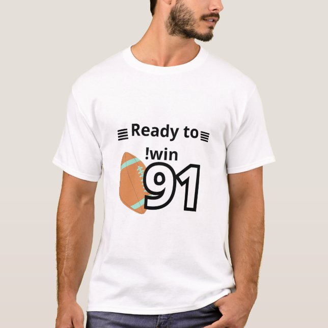 Redo till Win Motivational T-Shirt (Framsida)