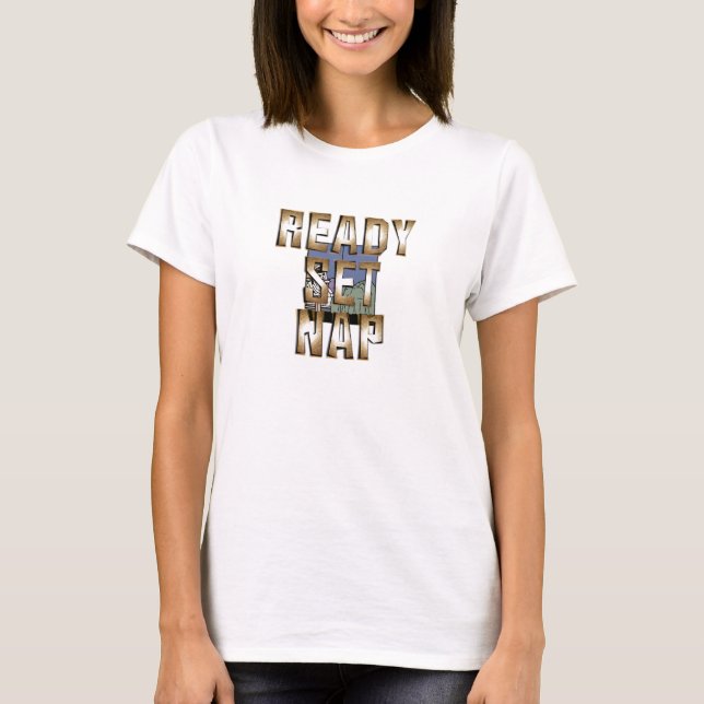 Redo Ut Natt Dam T-Shirts (Framsida)