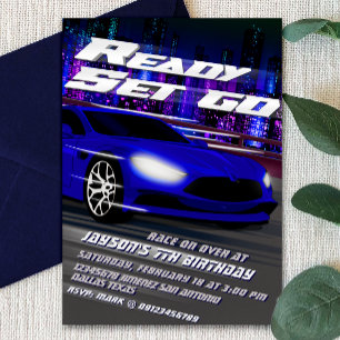 Redo Utför Go - Racing Inbjudningar