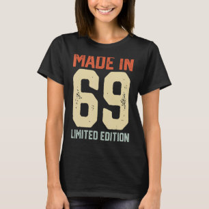 Redo Vintage 1969 Födelsedagsfest 1969 T Shirt