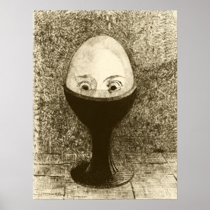 Redon - Ägg 1885 Poster