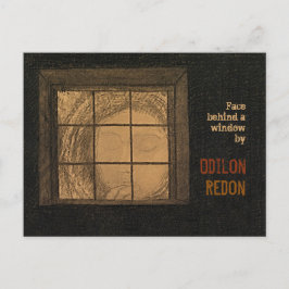 Redon Ansikte bakom ett kort C0681-vykort