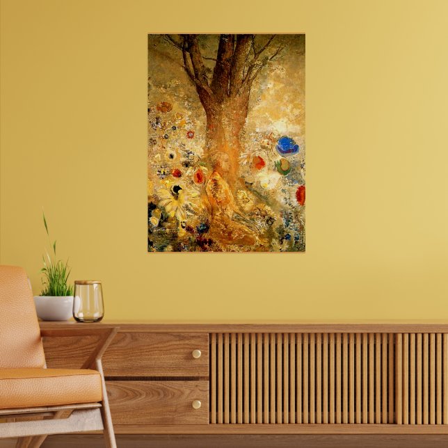 Redon - Buddha i sin Ungdom Poster (Vardagsrum 2)