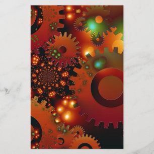 Redon Clock Office Design Digital Art Destiny Brevpapper