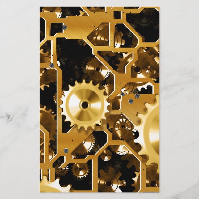 Redon Clock Office Design Digital Art Destiny Brevpapper (Framsida)