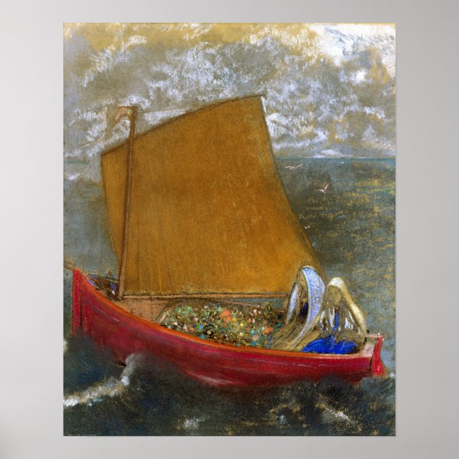 Redon - Gult Sail Poster (Framsidan)