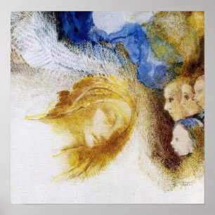 Redon - Hommage till Leonardo Da Vinci Poster