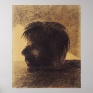 Redon - Orpheus på Vatten eller Mystic Poster
