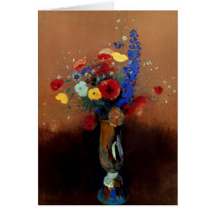 Redon: Vildblommor, C1912 OBS Kort