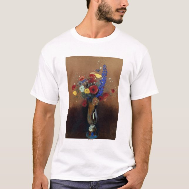 Redon: Vildblommor, C1912 T-shirt (Framsida)