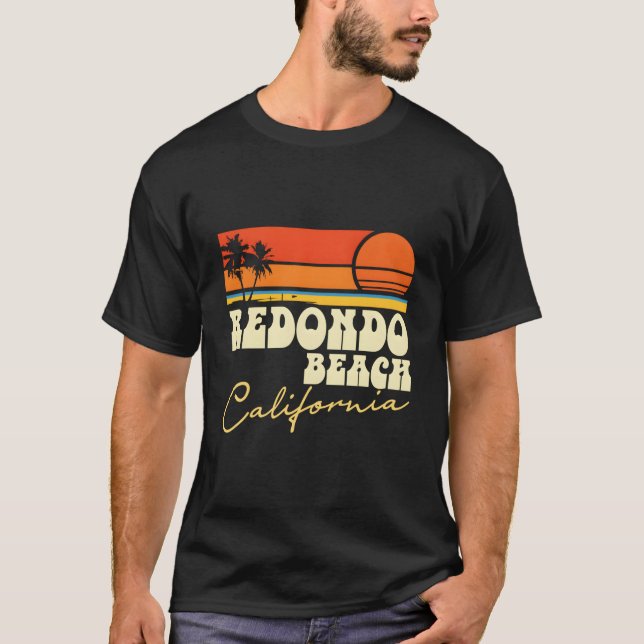 Redondo Beach California T Shirt (Framsida)