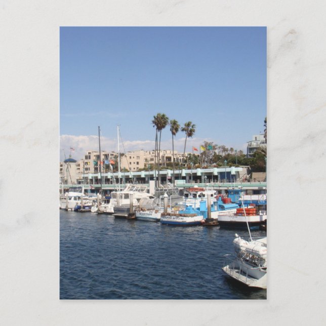Redondo Beach California Vykort (Framsida)