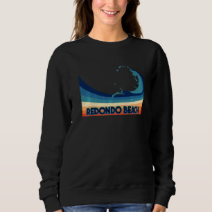 Redondo Beach Kalifornien Retro Surfing Segling & T Shirt