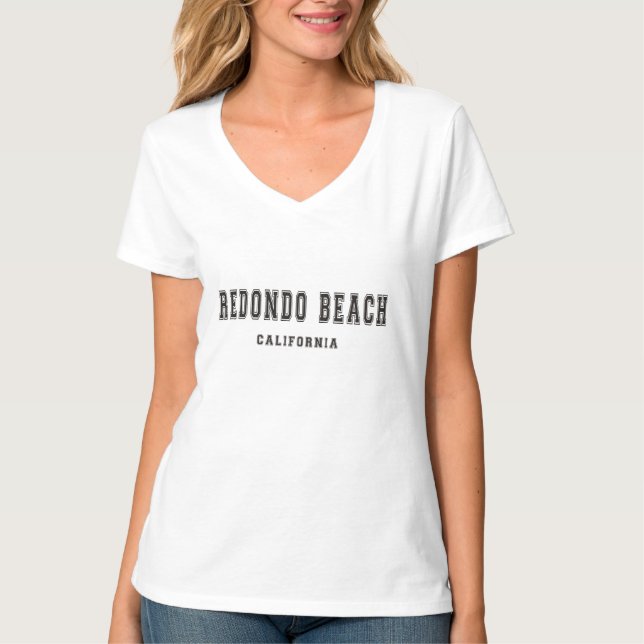 Redondo Beach Kalifornien Tröja (Framsida)