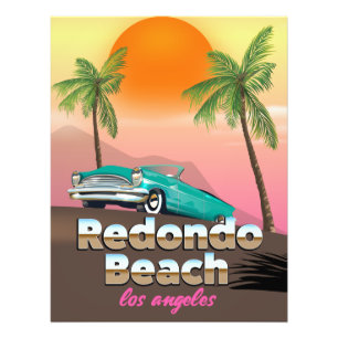 Redondo Beach LA resemålning Fototryck