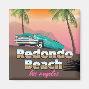 Redondo Beach LA resemapposters Magnet