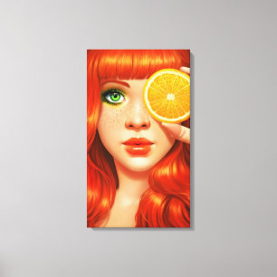 RedOrange Canvastryck
