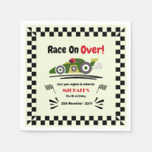 Redot Ålder födelsedag Ställ in Grön Tävling-bil